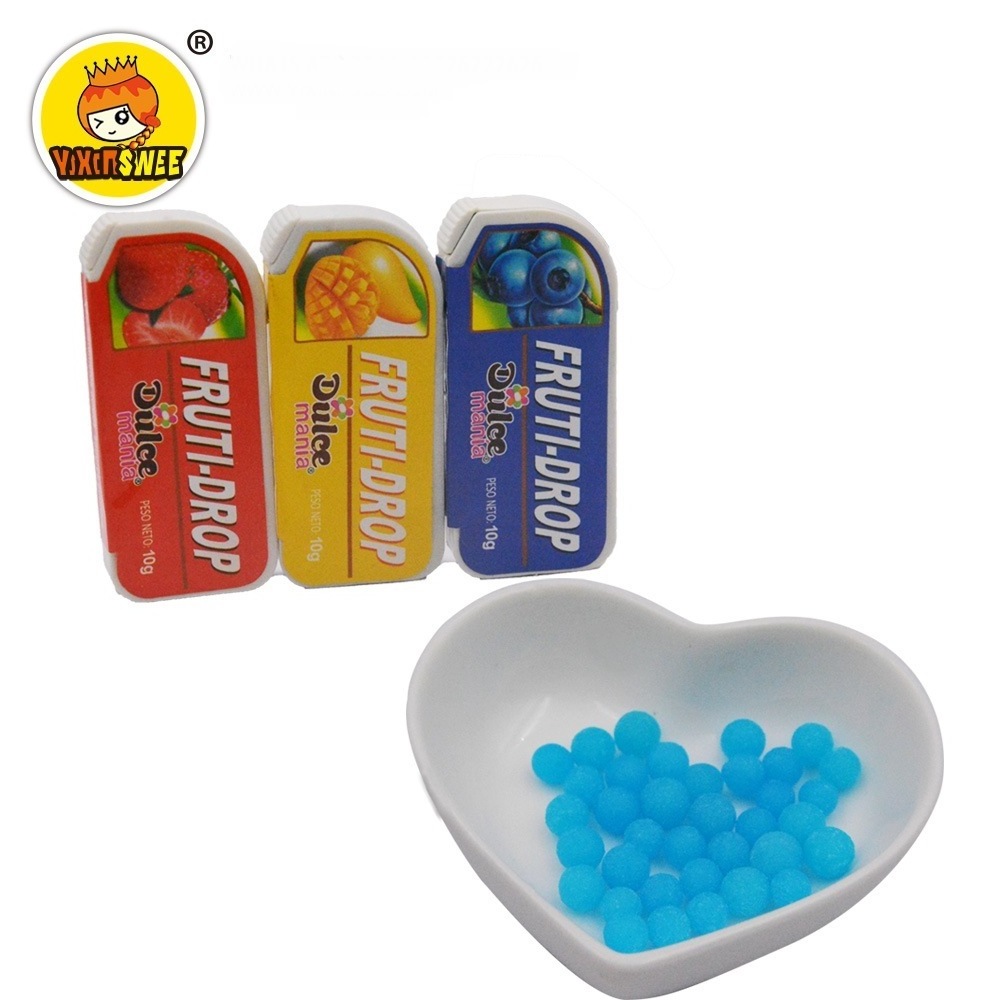 OEM fruit flavor mint sugar free hard press pearl candy