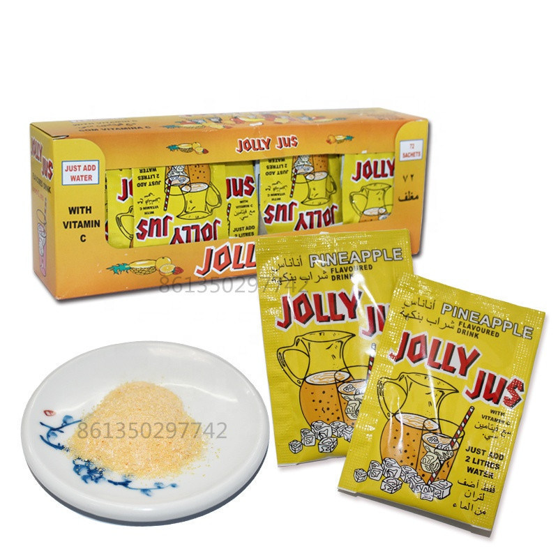 Wholesale Custom jolly juice Fruit Instant Drink Powder