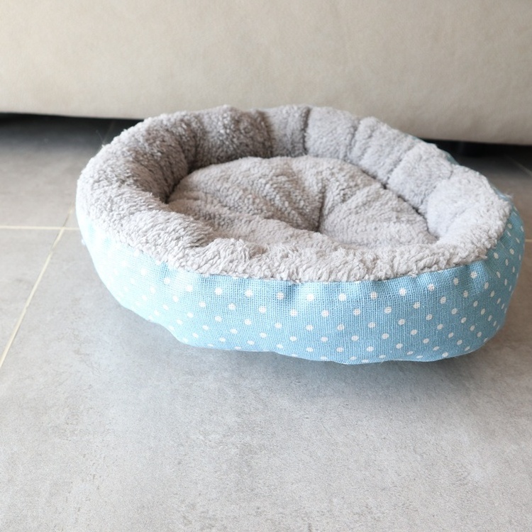 PAWS HOME Dog Sleeping Bed Furry Pet Accessories Nest Anxiety Pet Bed for Pets