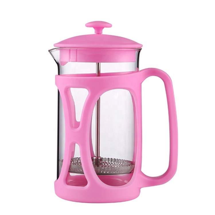 Metal Filter Mesh Borosilicate Glass French Press 2022 New Coffee Maker  Wholesale French Press