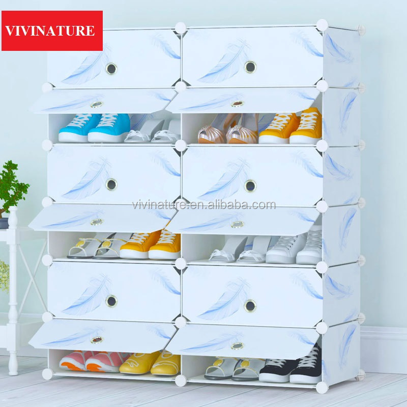 Multi Use DIY Plastic Resin Cubes cabinet Storage For Shoes Organizer Bookcase Shoes Cabinet