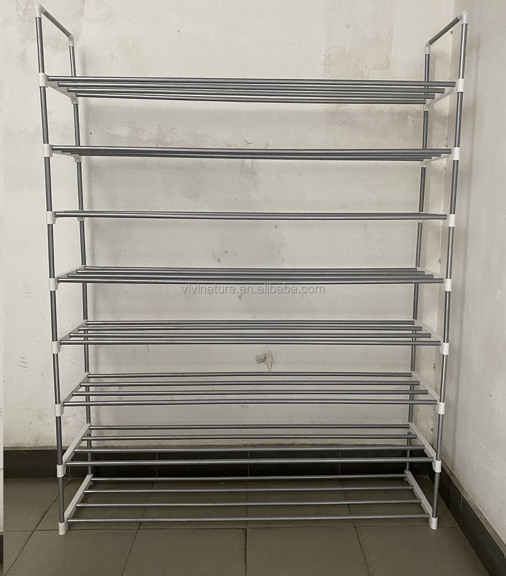 Larger size stackable 8 tiers shelves Shoe Rack for 48 Pairs shoes storage organized shoes rack shelf