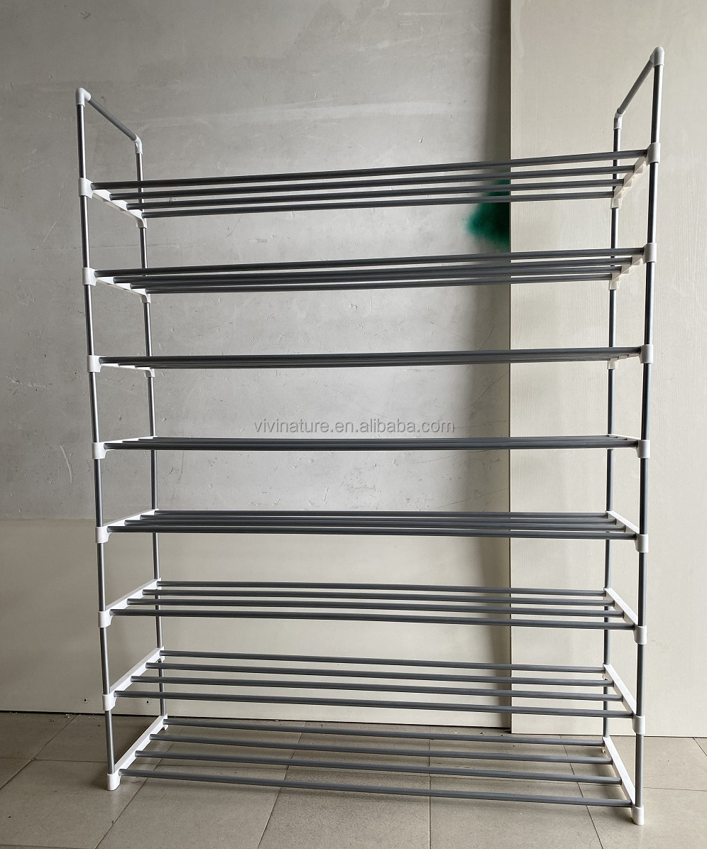 Larger size stackable 8 tiers shelves Shoe Rack for 48 Pairs shoes storage organized shoes rack shelf