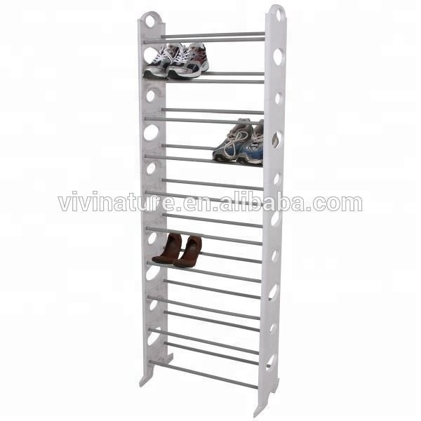 50 Pair Shoe Rack Storage Organizer,2 to 10 Tier High Quality Portable shoes closet rack