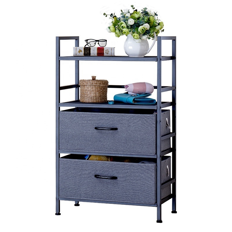 Drawer metal steel organize  shelf rack student's Organizer Cart for school