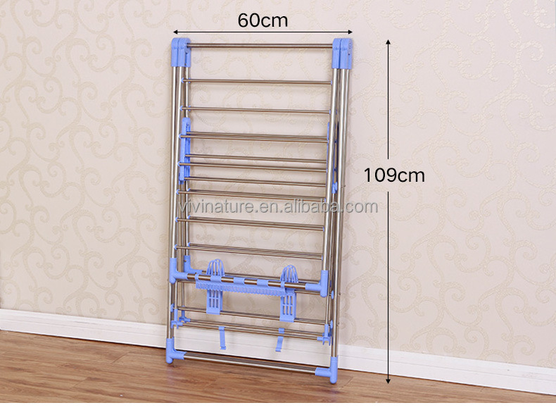 Foldable Wing baby clothes hanging rack