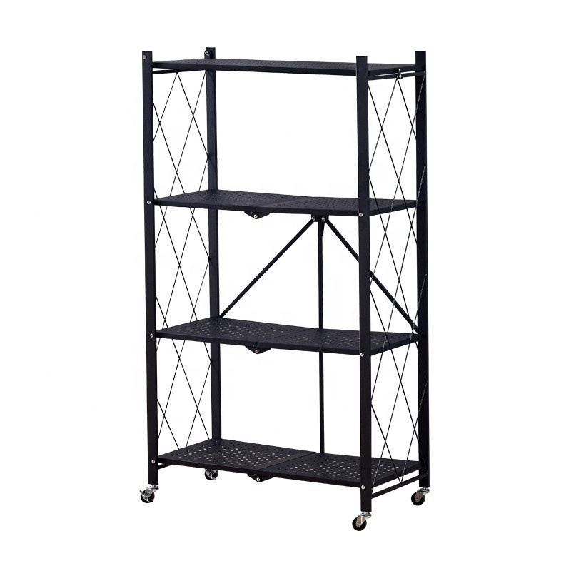 Foldable Rohs and CE certified metal storage shelves