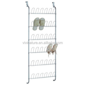 Vivinature door hang metal shoes rack for 36 pairs