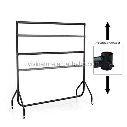 Super market High quality heavy duty metal Cloth display shown rack