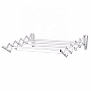 Retractable Telescopic Cloth Dryer Rack Wall Mount