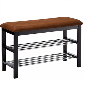 Bench of Shoe Rack Storage Organizer Hallway Bench