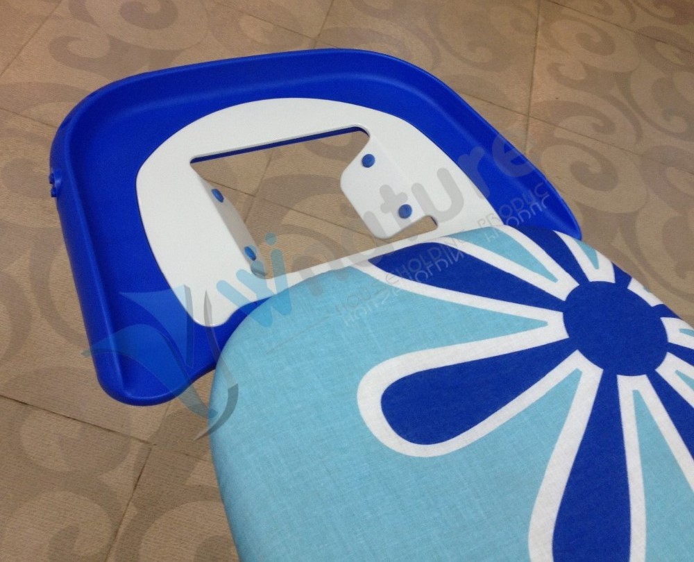 wheels ironing boards with plastic iron rest