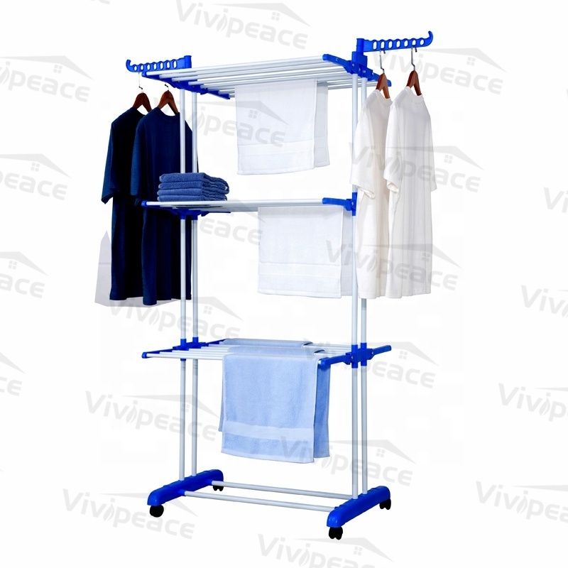 Clothes Drying Rack,3 Tier Foldable Laundry Drying Rack