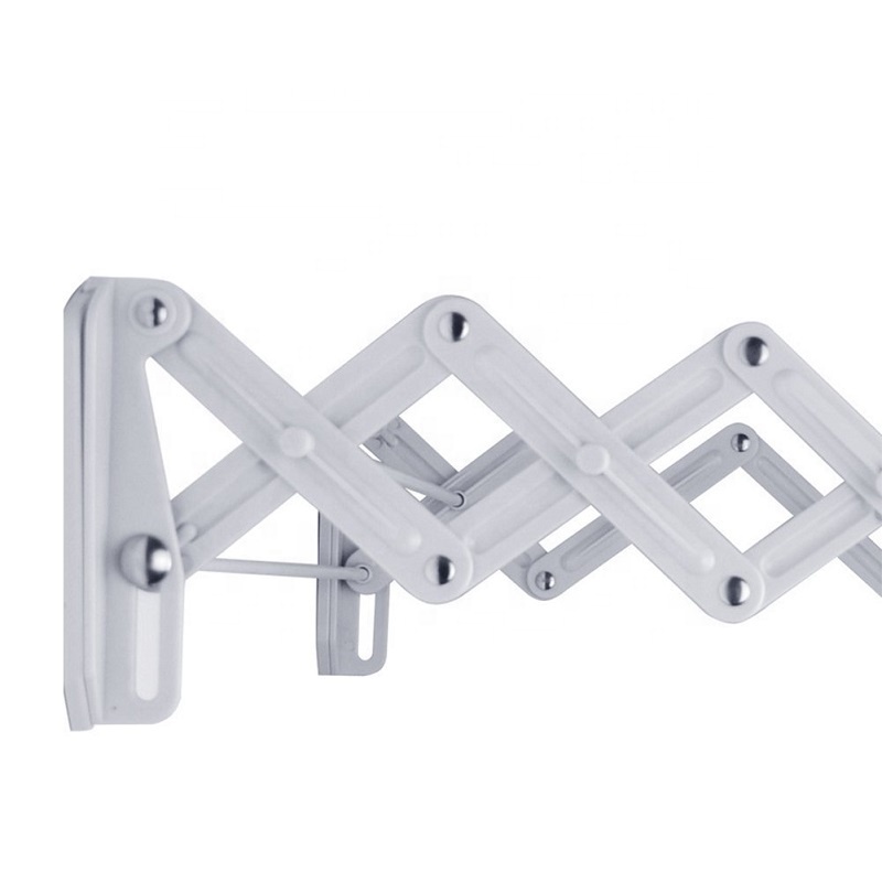 Folding clothes hanger wall mounted clothes hanger rack