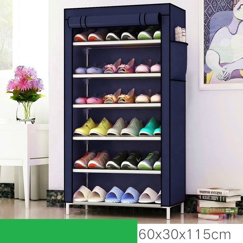 non-woven fabric  Shoe Rack 6-Tier Shoe Storage