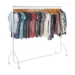 5ft garment clothes hanger rack rail