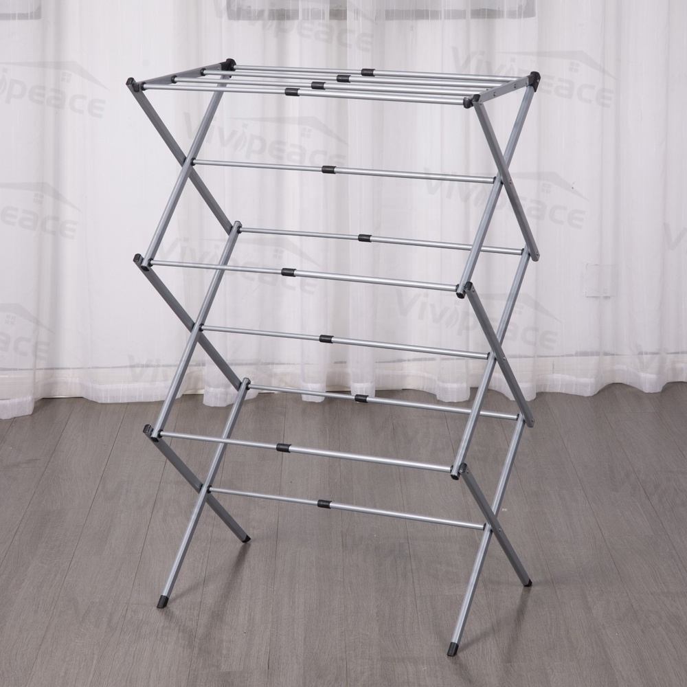 Foldable Laundry Rack for Air Drying Clothing towel rack