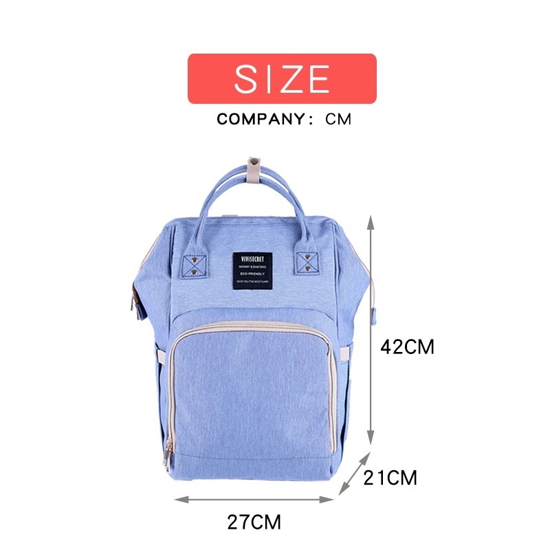 Private label blank shoulder durable tote baby mother nappy back pack travel mummy diaper bag backpack