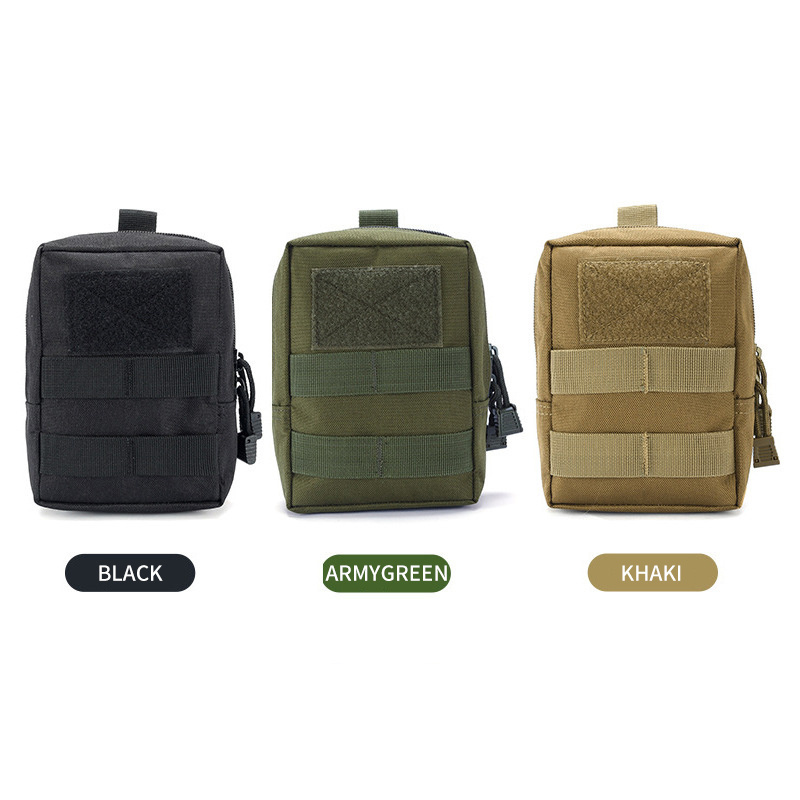 Custom fanny pack outdoor tactical camouflage molle utility EDC pouch commute waist pouch bag