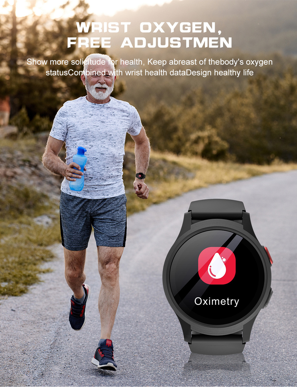 New 4G Elderly Watch Alarm VL18 GPS WiFi GPS Tracker Medicine Reminder SOS smart watch sim card 4g