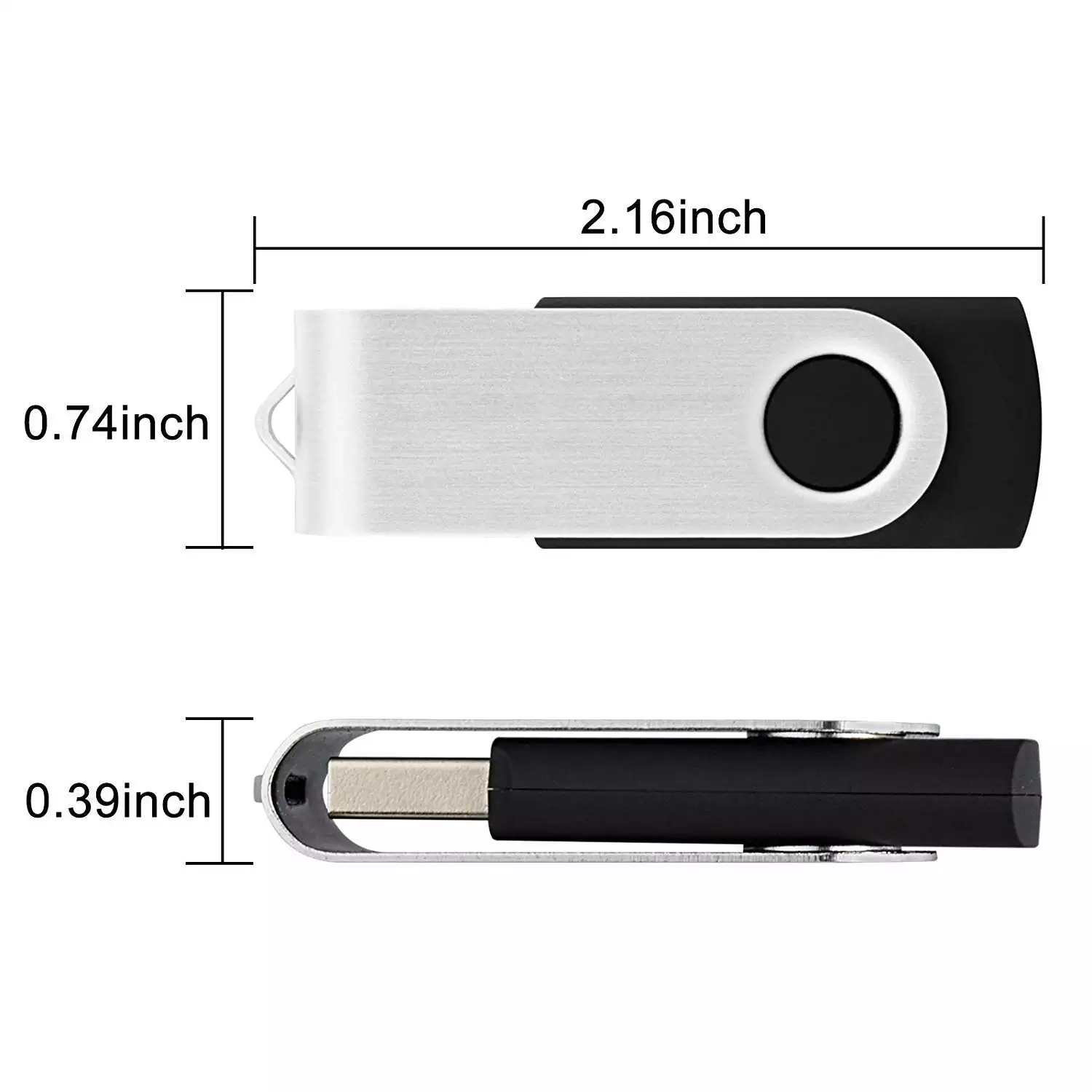 2022 U Flash 2.0 3.0 Popular Gadgets Flat Shape USB 3.0 U Disk Flash Memory 8GB USB Flash Drive Lighter