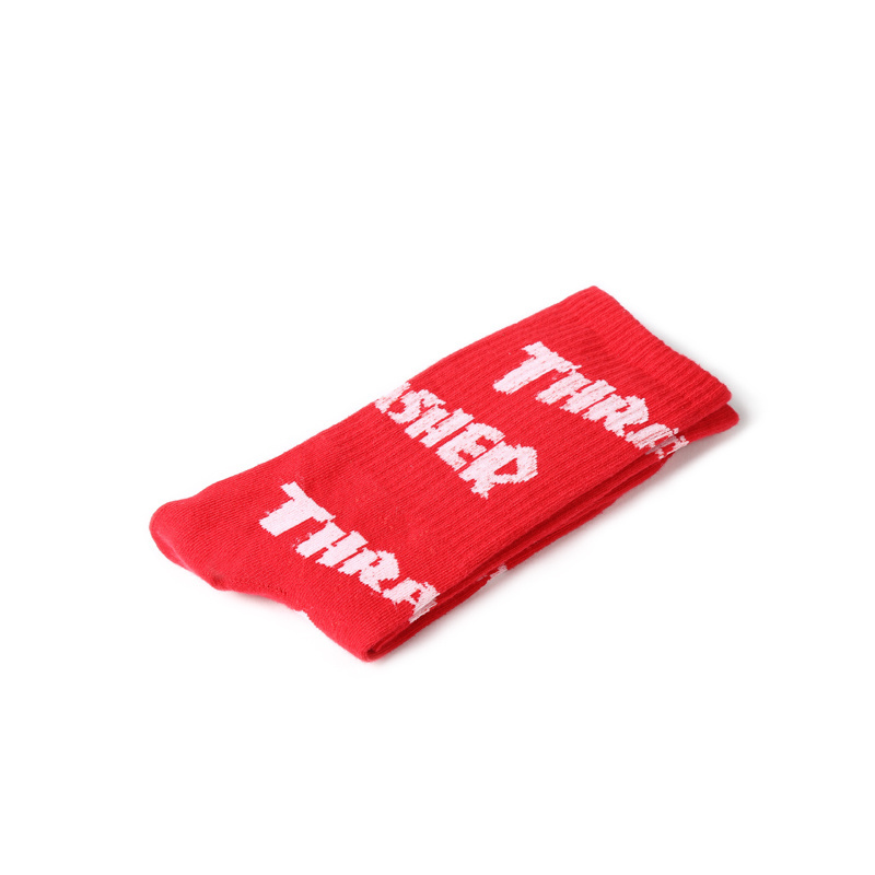 wholesale custom china socks factory words teen tube socks