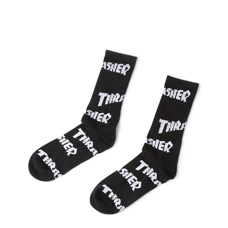 wholesale custom china socks factory words teen tube socks