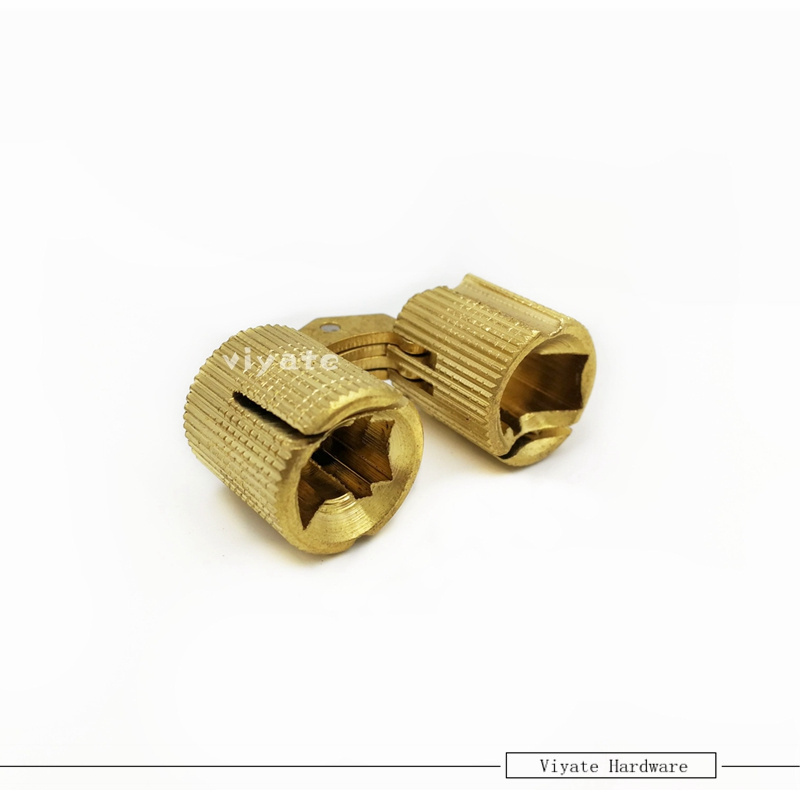 10mm Diameter Hinge Invisible Round Brass Barrel Hinge Concealed Small Box Hidden Cylinder Hinge