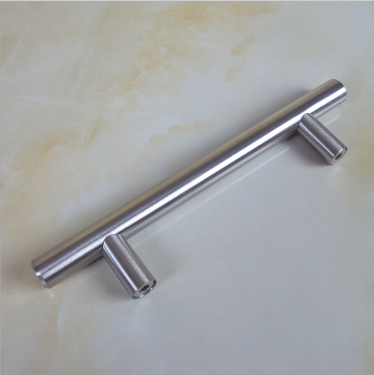 Modern cheap metal stainless steel kitchen cabinet wardrobe T bar pull handles plastic cabinet handles wardrobe handles