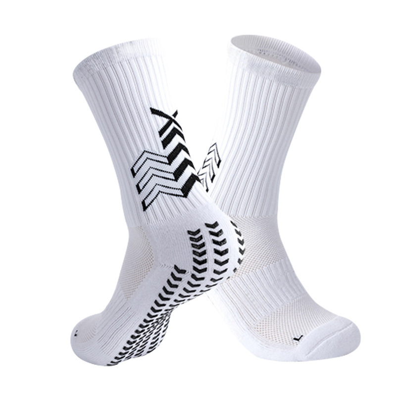 custom made compression grip socks athletic antislip grip football socks short sports soccer socks