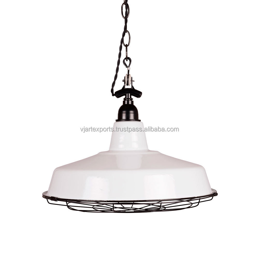 Indian style industrial hanging lamp fittings antique metal iron chandelier dome pendant light fixtures for dinning room