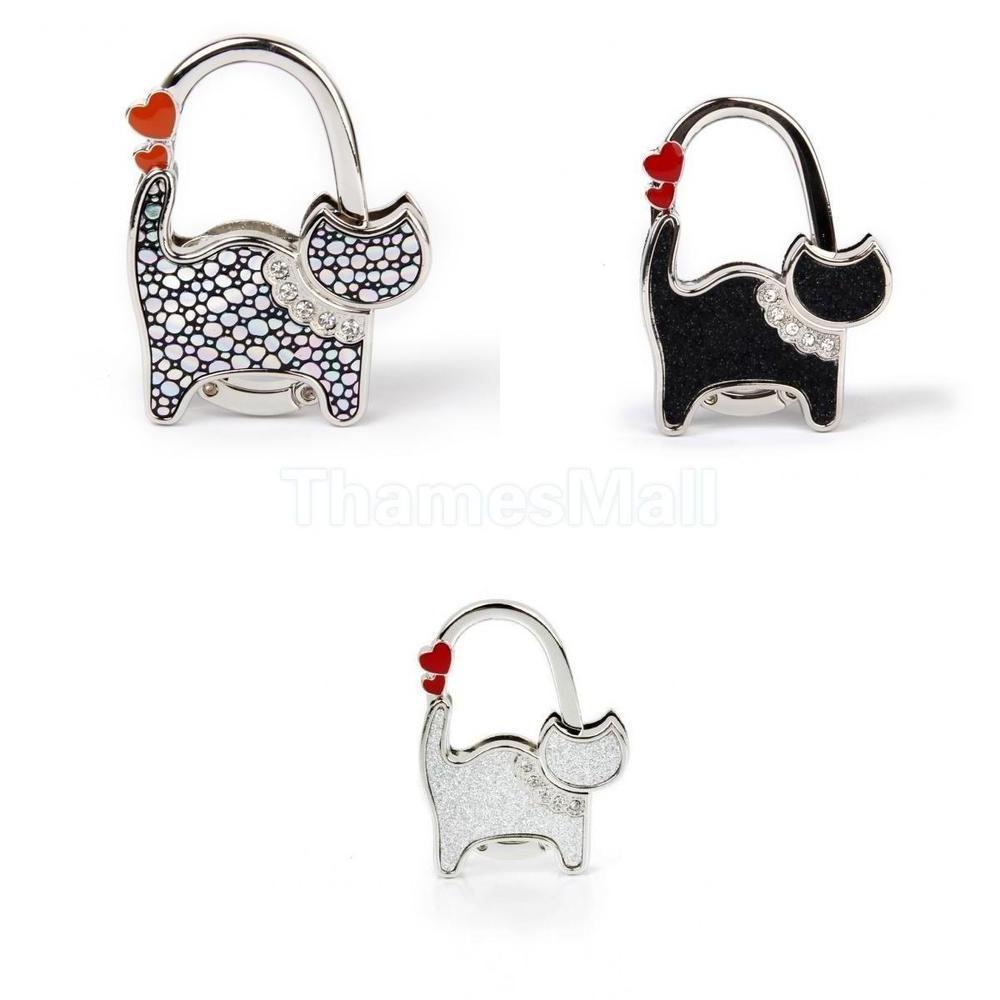 Cute table top metal purse hanger for promotion