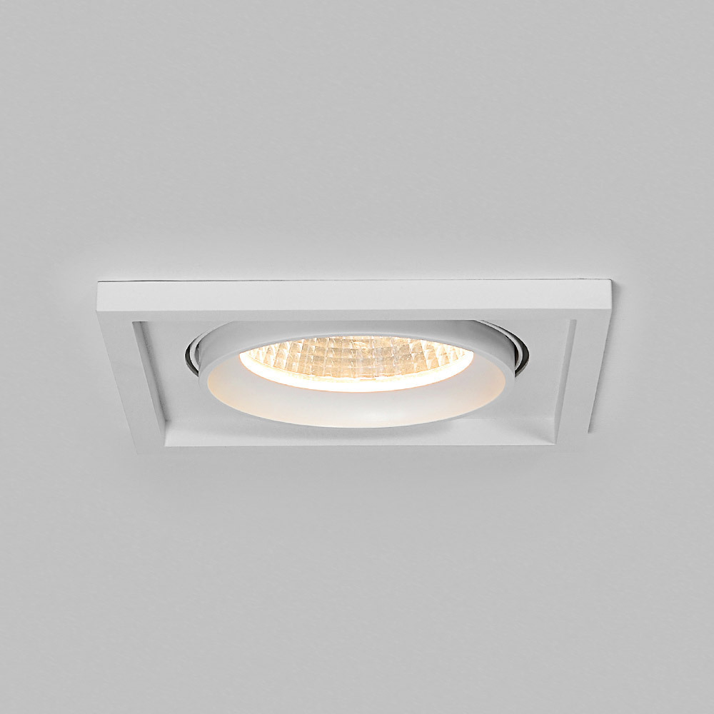 2023 New Design Anti-glare 30W Square Ceiling COB Led Downlight 30W Square Commercial Downlight for indoor outdoor use LED Light