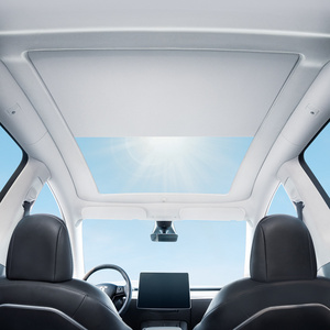 Car Interior Accessories Electric Sunshade Electric Glass Roof Sunshade for Tesla Model Y 2021+ Summer UV Protection