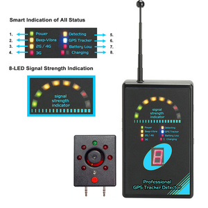 Vjoy Phone Signal 2G/3G/4G Detector VJ055 Portable Rf Scanner camera detector lens finder spy bug