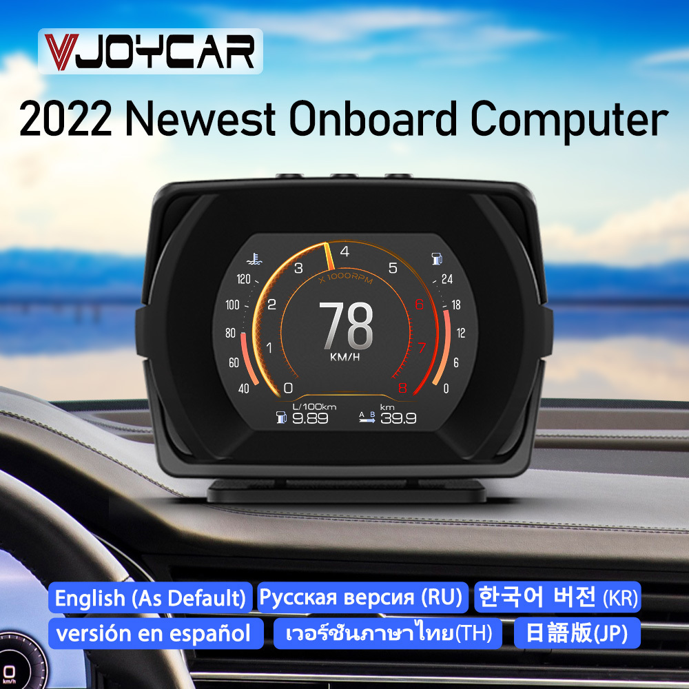 Car Universal Hud Head Up Display Obd Car Gauges S450 OBD2 Fuel Pressure HUD for Cars