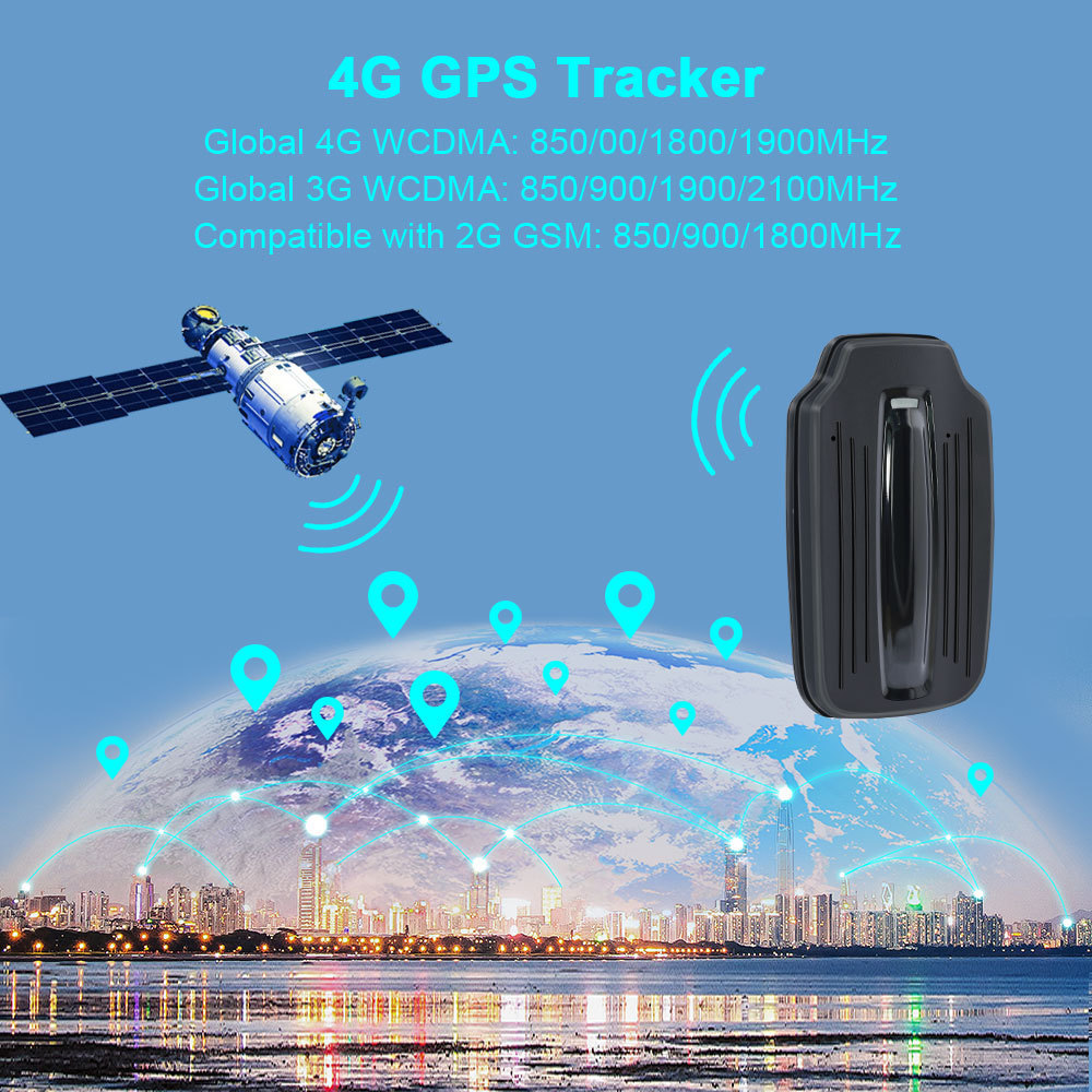 History Playback LK209 GPS Tracker with Engine Shut Off 4G Car GPS Tracking Device with Microphone