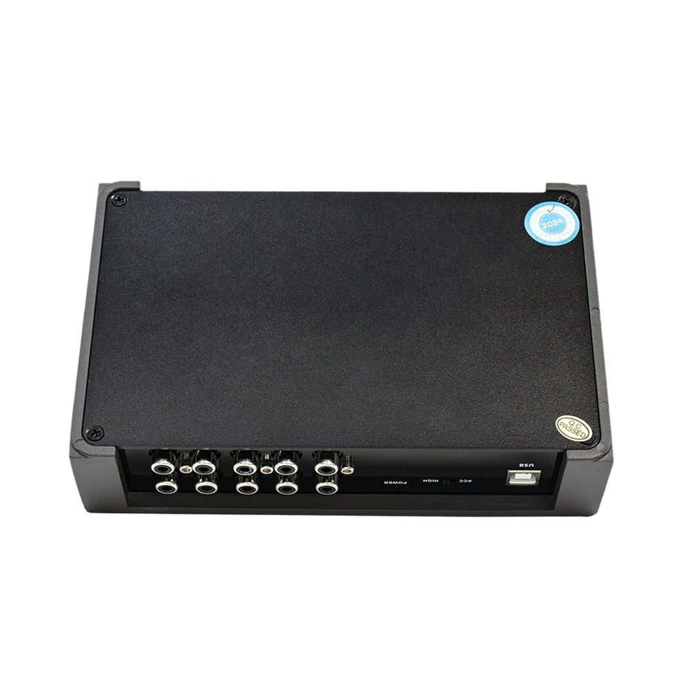 VK 31 Band  EQ DSP New Design Class D 12V Car Audio DSP Amplifier Processor Play Lossless 4 Way 6 Way Car Audio DSP