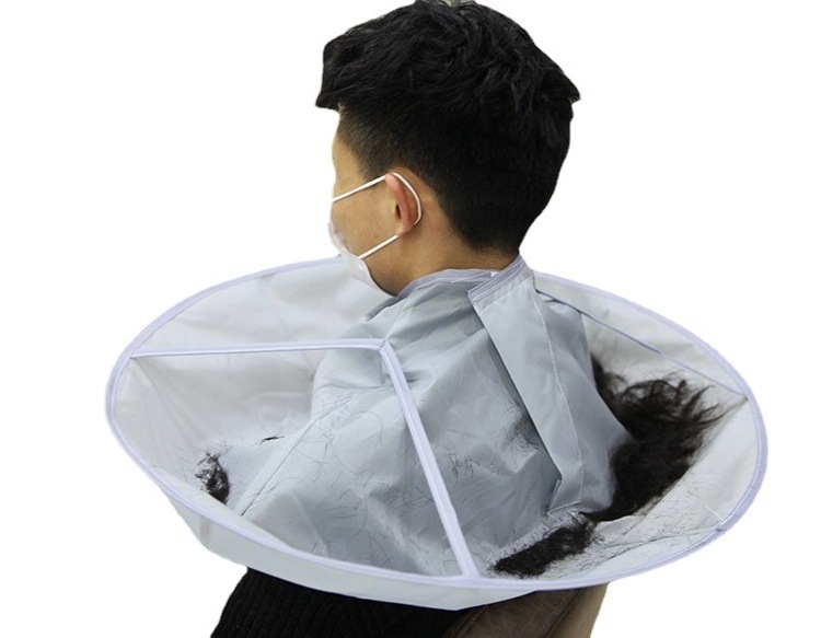 Hair Cutting Cape DIY Hairdressing Umbrella Cloak Foldable Haircut Salon Barber Hairdressing Cloak Design shaving Apron clothes