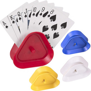 4 pcs set Hands-Free Poker Rack/Poker Seat Playing Card Holders/Poker Stand Seat Lazy Poker Base Game Organizes Hands Easy Play