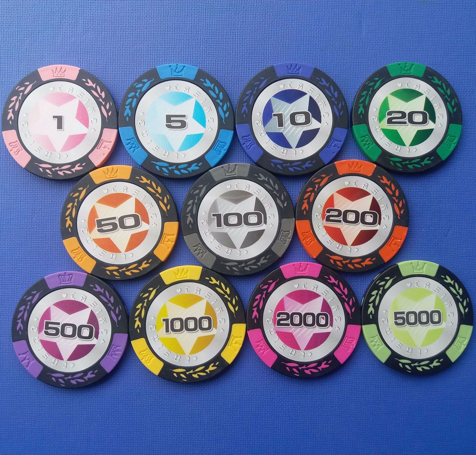 blackjack baccarat Chip currency Mahjong Texas Hold 'em poker special chip chess room entertainment token Training reward card