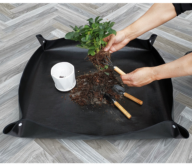 Home gardening mat planting operation mat succulent green plant change pot mix soil waterproof change mat gardening Goods tools