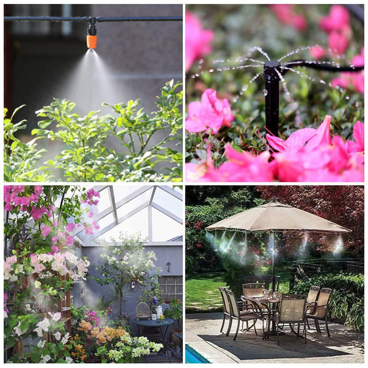 Gardening greenhouse flower bed patio Garden Irrigation Hoses Automatic Watering System Drip Kits Adjusting Amount Saving Water