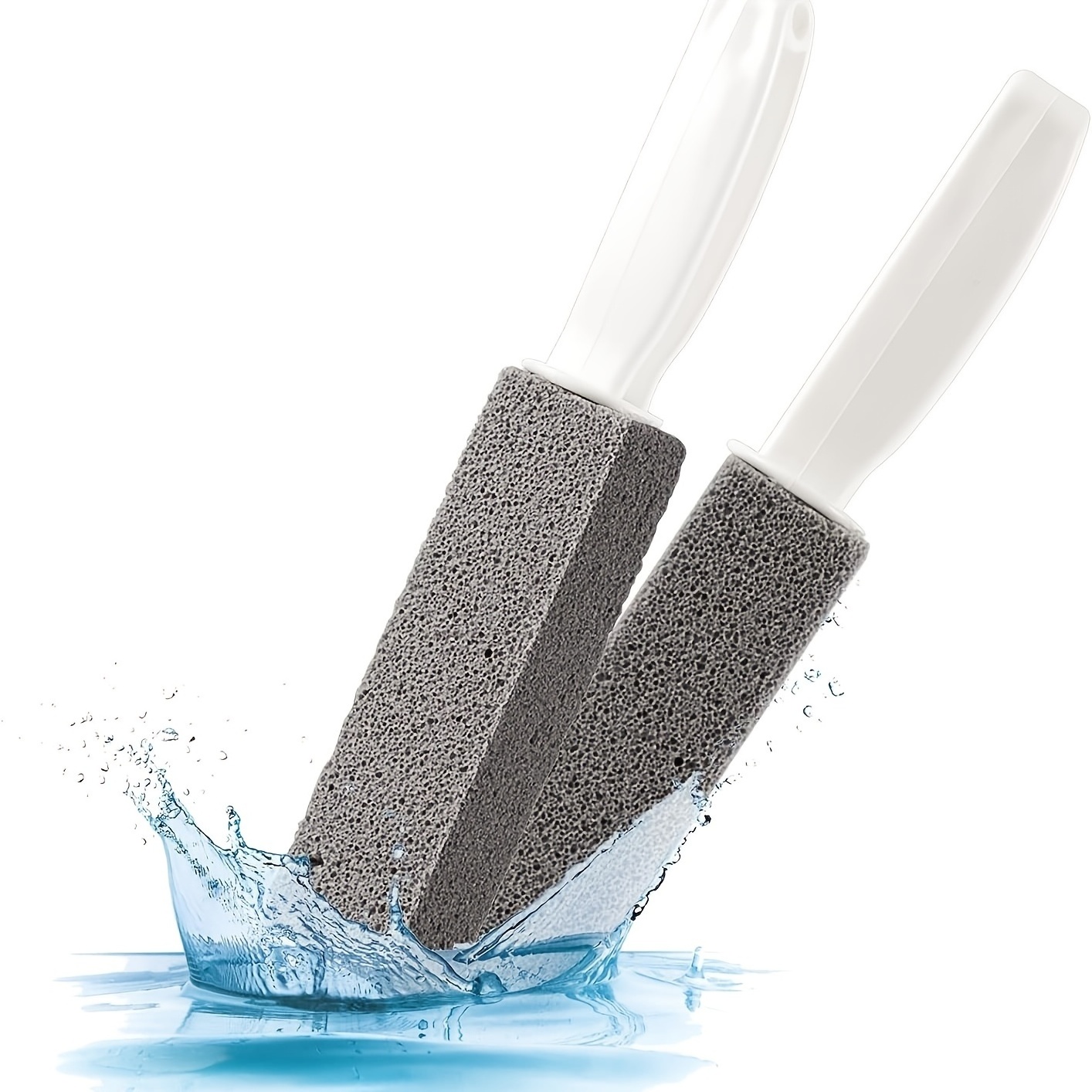 Pumice Stone Hard Water Build Up Remover Kitchen Bathroom Pool Household dead corner crevice Cleaning Pumice stick Toilet Brush