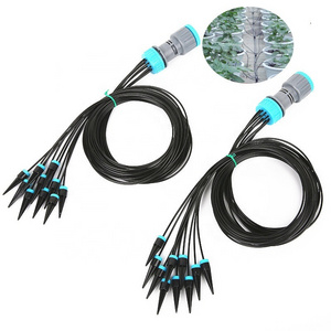 Garden Automatic Watering tool Gardening Irrigation System Drip Seepage Device 10 Dripper Head Kit Greenhouse Balcony Pot Plants