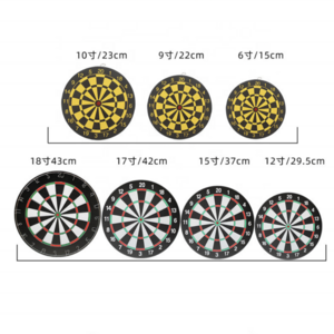 18 " Paperimitation dart set/Dart Board Double Sided Hanging/competition training dart target dart plate dart needle Safe Toys