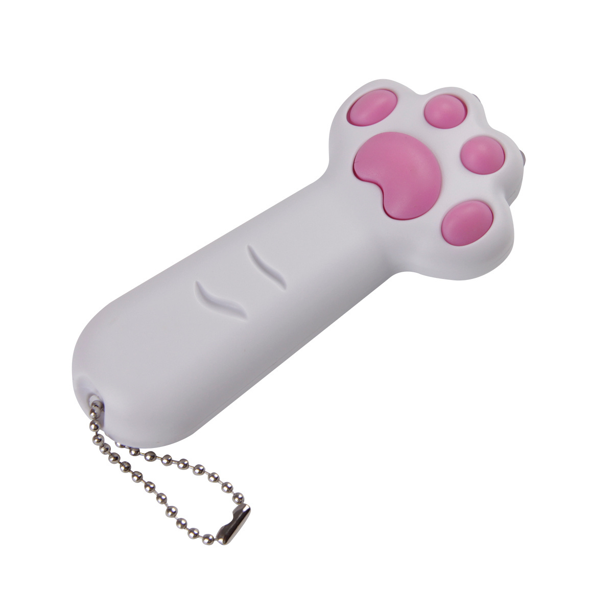 Funny Pet Red Laser Pointer Exercise Interactive Pet Toy 3-in-1 Charging Cat Paw Shape Laser Pointer Pen Interactive Cat Toy