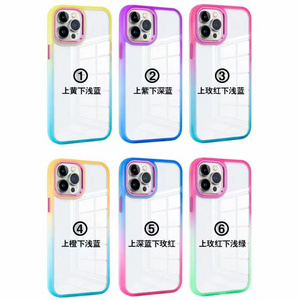 Woman Laser Color Change Mobile Phone Cases&Bags For iPhone 14 Pro Max 14 Plus Phone Case Cover For iPhone 13 Pro Max 12 11