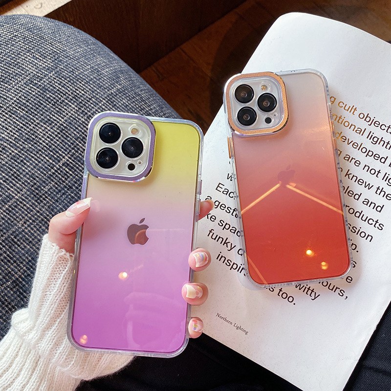 Woman Laser Color Change Mobile Phone Cases&Bags For iPhone 14 Pro Max 14 Plus Phone Case Cover For iPhone 13 Pro Max 12 11