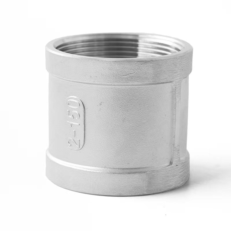 Goods in Stock Coupling 1'' Forged Stainless Steel 304 Weld Pipe Plumbing Fitting Equal Socket Banded